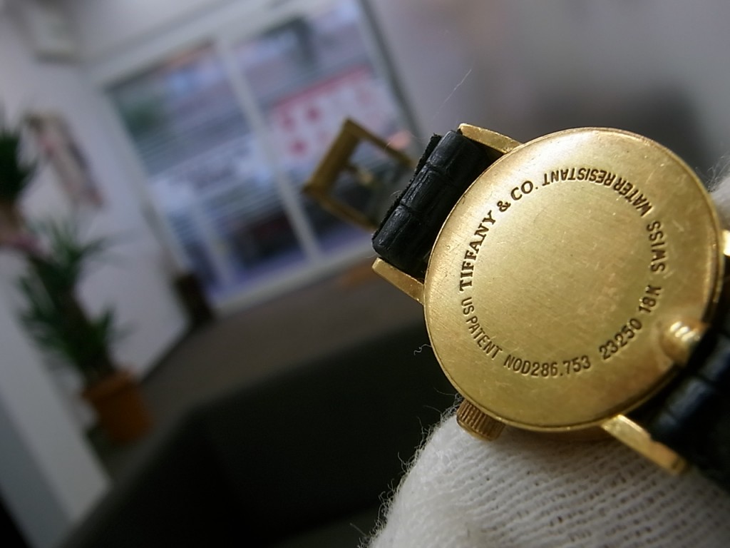 ✪✪ ティファニー ミニアトラス 腕時計 750YGを高価買取 ✪✪