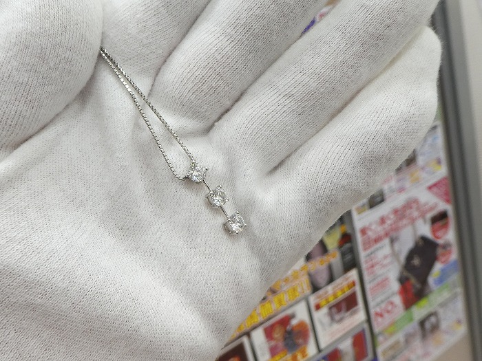 イオンモール神戸南店はダイヤネックレスも高価買取！