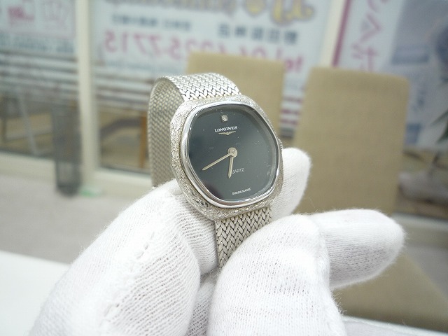 Jコレ野田阪神店はロンジンの白金時計をしっかり製品評価でお買取り致します！