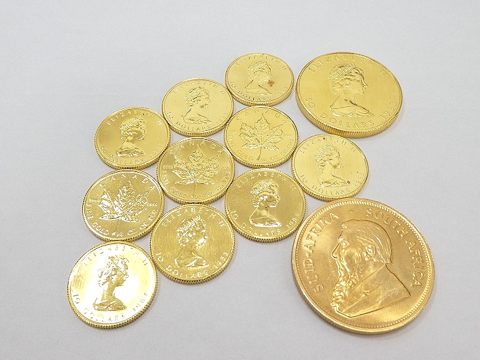 イオンモール神戸南店は、世界中の金貨も見極めます！