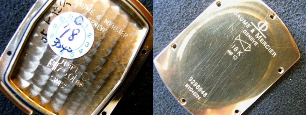 ボーム＆メルシエのK18無垢時計を買い取りました～ッ♪