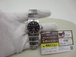 ブルガリ 腕時計売るなら 近鉄八尾駅 買取のサカイにお任せください!!