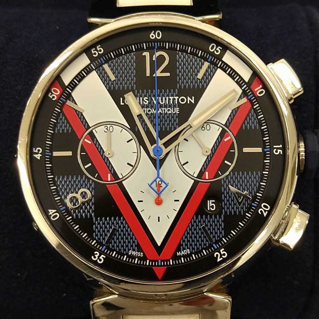 ヴィトンの自動巻き腕時計タンブールを高価買取致しました！！【和泉中央】