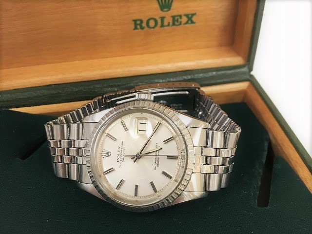 【買取実績】ロレックスの腕時計 デイトジャストの高価買取は古市駅前店へ！