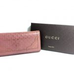 GUCCI 長財布 マイクログッチシマ 295356