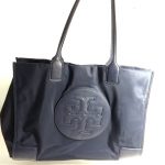 TORY BURCH トートバッグ ナイロン ネイビー