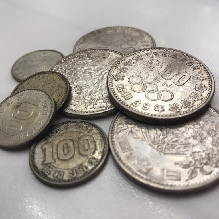 00円硬貨 鳳凰・稲穂・東京オリンピック