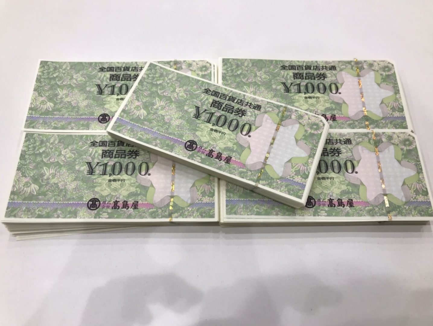 百貨店共通商品￥1000 5