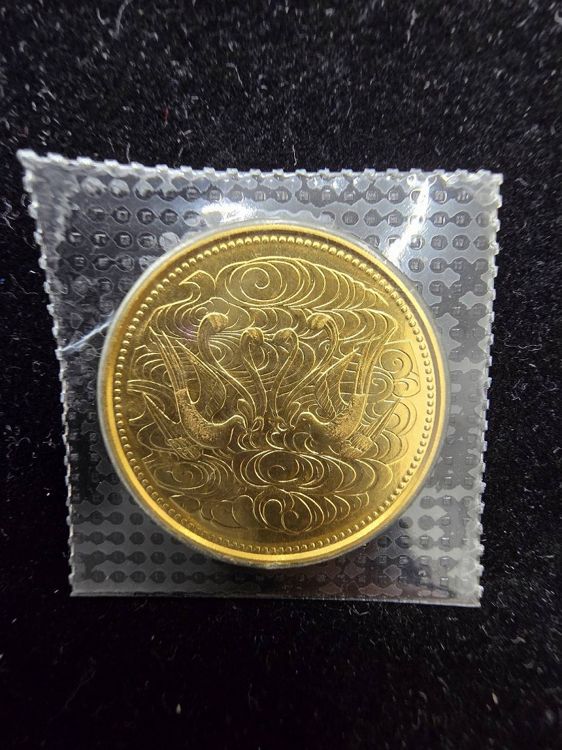 昭和61年 拾万円金貨