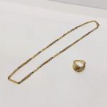 18金 ネックレス リング