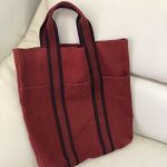 エルメス フールトゥカバストートバッグ レッド