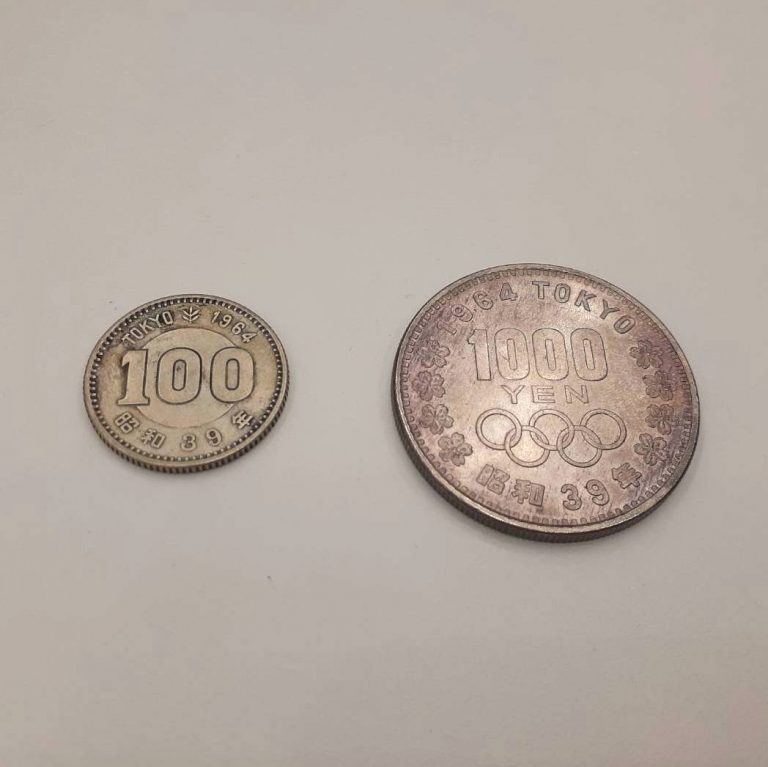 銀貨 東京オリンピック