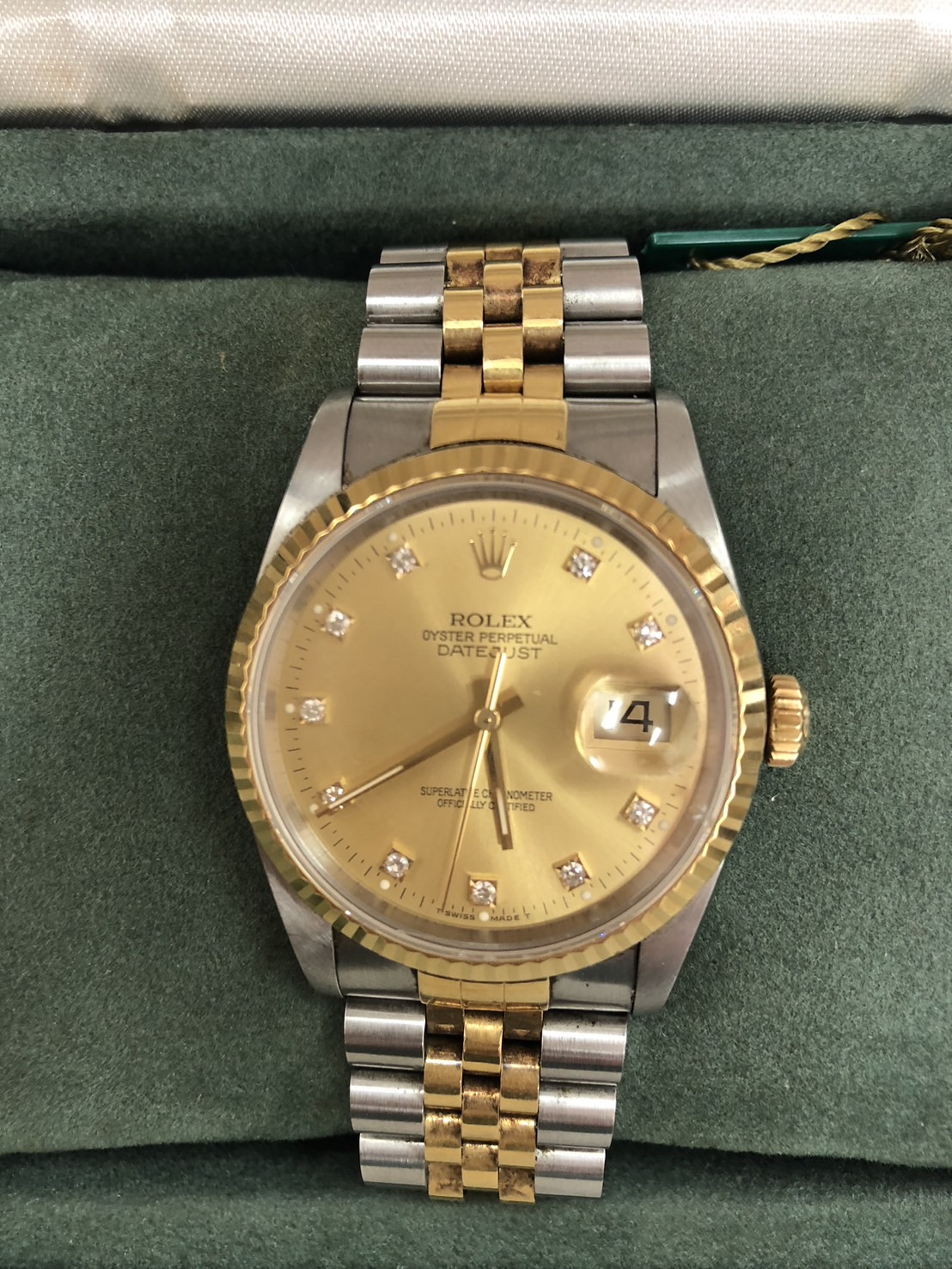 ロレックス デイトジャスト 16233G