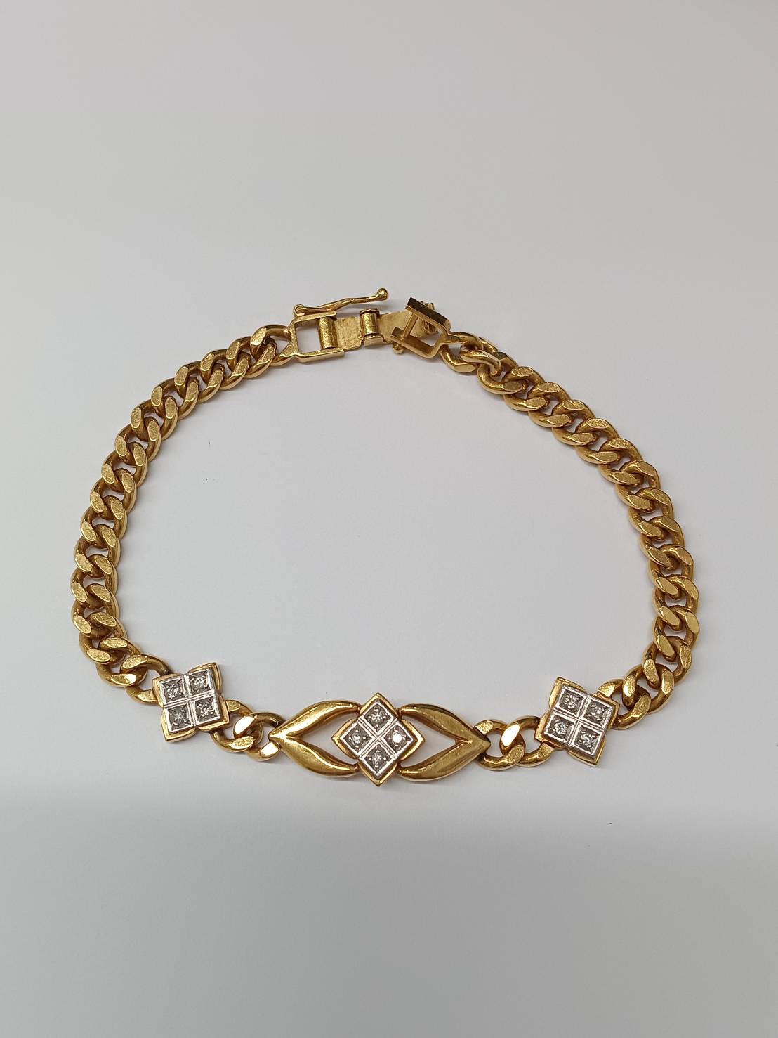 金プラチナダイヤ ネックレス