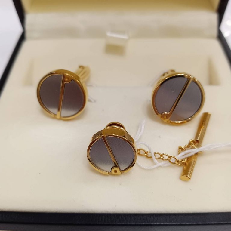 dunhill ダンヒル カフス タイピン セット