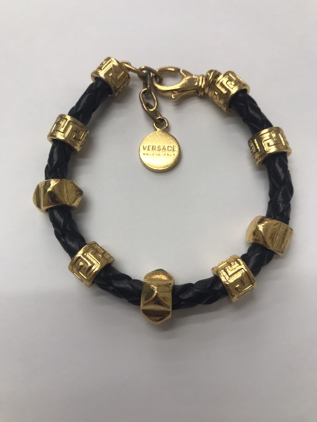ヴェルサーチ ロゴブレスレット