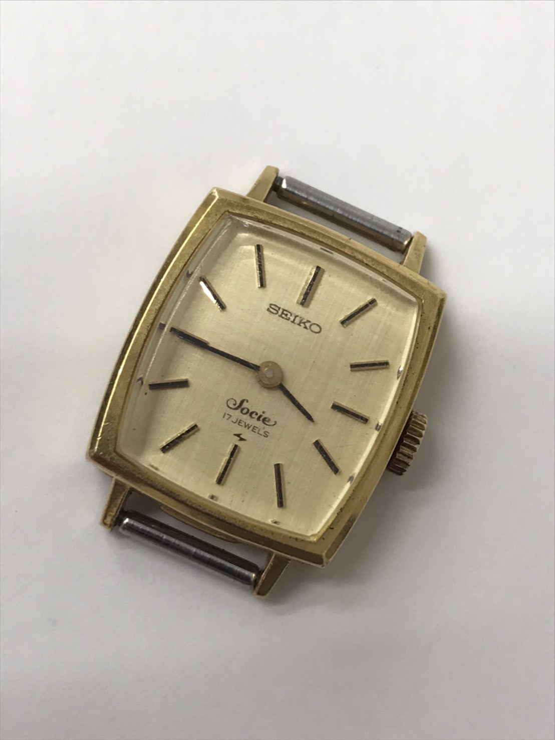 SEIKO ヴィンテージ 手巻き レディース ウォッチ SOCIE 11-3700 K14