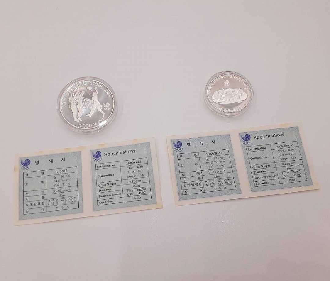 オリンピック 銀貨