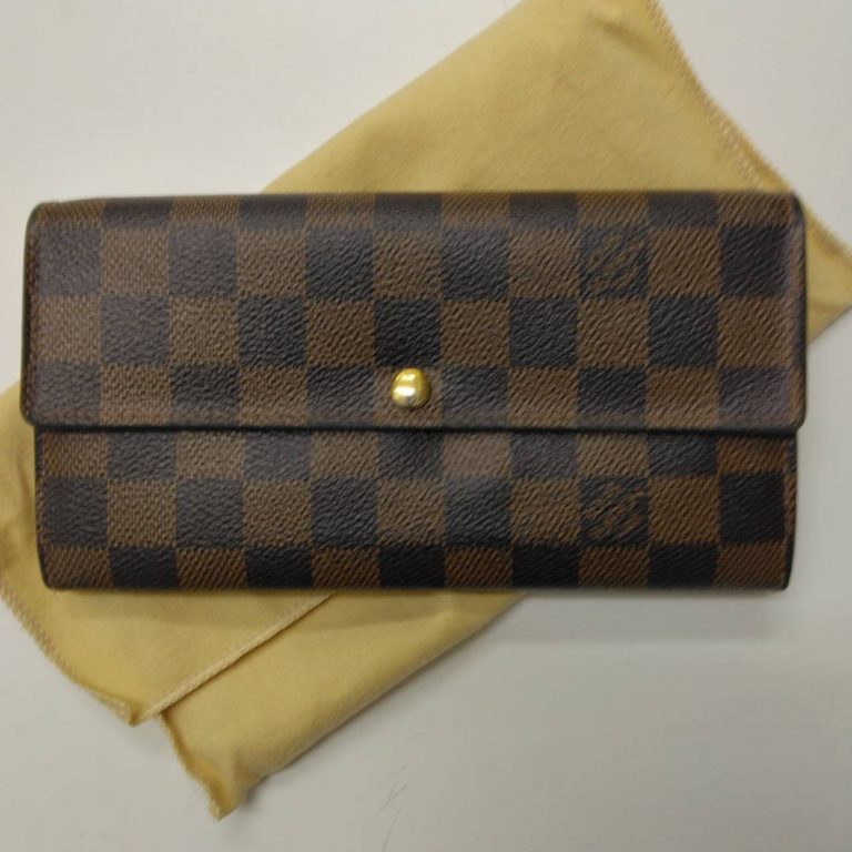 ルイヴィトン ポルトフォイユサラ ダミエ N61734