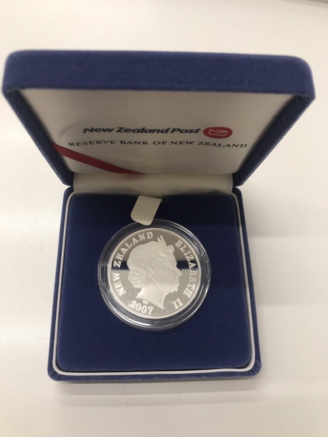 古銭 ニュージランド1ドルプルーフ銀貨