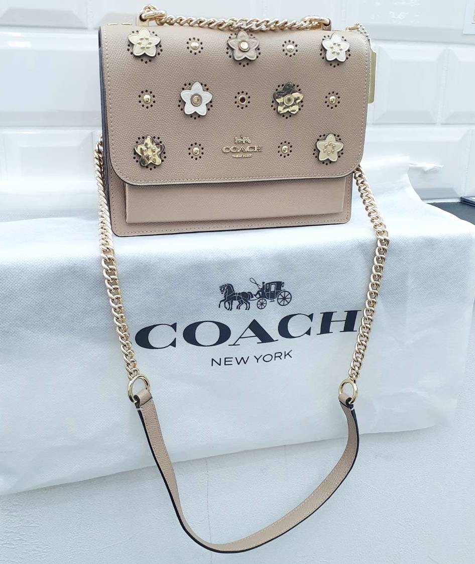 shatore まとめ買いお値引きあり 買取実績】コーチ チェーンショルダーバッグ デイジー フローラル