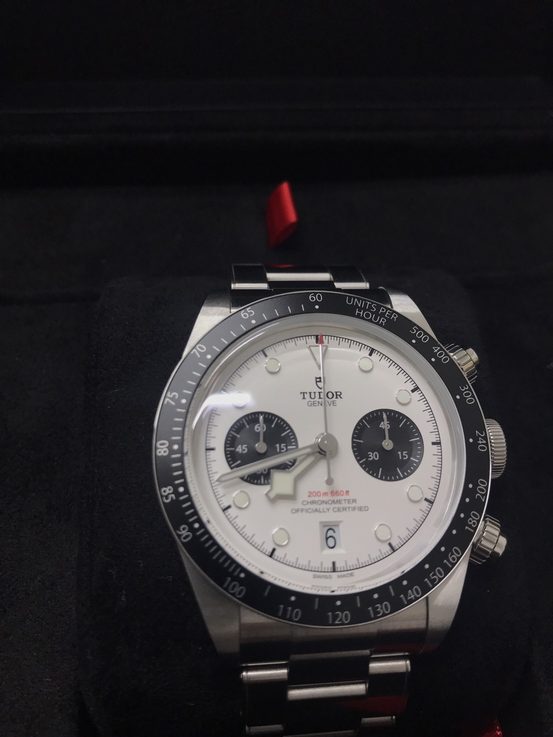 TUDOR チューダー ブラックベイ クロノ 79360N