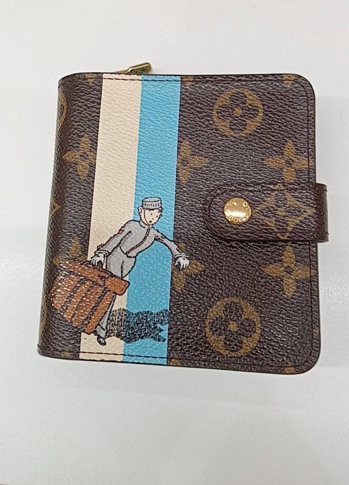 LOUIS VUITTON ルイヴィトン グルーム コンパクトジップ モノグラム M60036